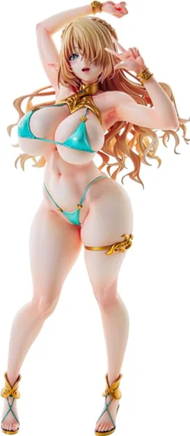 Mô hình nhân vật nữ Bikini 3D đầy quyến rũ cho máy in resin - Image 1