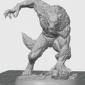 Mô hình Ma sói đang tấn công (Attacking Werewolf) - Thumbnail 1