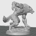 Mô hình Ma sói đang tấn công (Attacking Werewolf) - Thumbnail 2