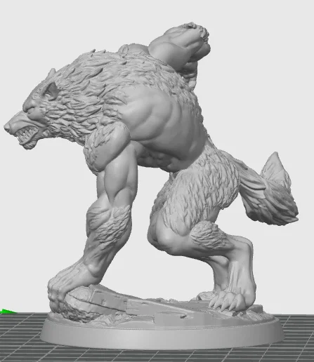Mô hình Ma sói đang tấn công (Attacking Werewolf) - Image 3