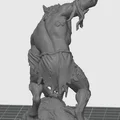 Mô hình Ma sói đang tấn công (Attacking Werewolf) - Thumbnail 2