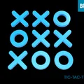 Bộ trò chơi cờ ca-rô (Tic-Tac-Toe) thiết kế in 3D thông minh - Thumbnail 1