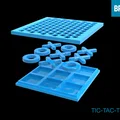 Bộ trò chơi cờ ca-rô (Tic-Tac-Toe) thiết kế in 3D thông minh - Thumbnail 2