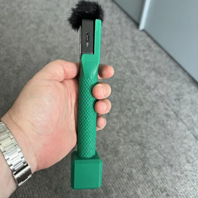 Tay cầm phỏng vấn cho Rode Wireless Go (In 3D chuyên nghiệp)