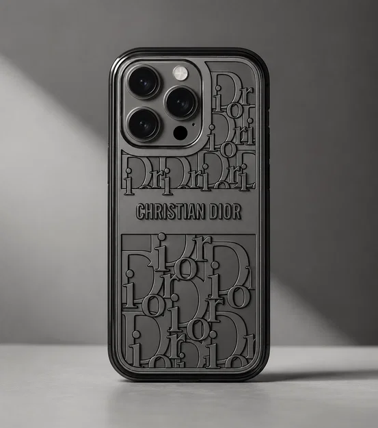 Ốp lưng Modular cho iPhone 16 Pro (phong cách Dior) – Hệ thống tấm ốp tùy chỉnh - Image 1