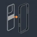 Ốp lưng Modular cho iPhone 16 Pro (phong cách Dior) – Hệ thống tấm ốp tùy chỉnh - Thumbnail 4