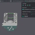 Ngàm gắn TZ V6 HotEnd cho đầu in EVA 3 - Thumbnail 3