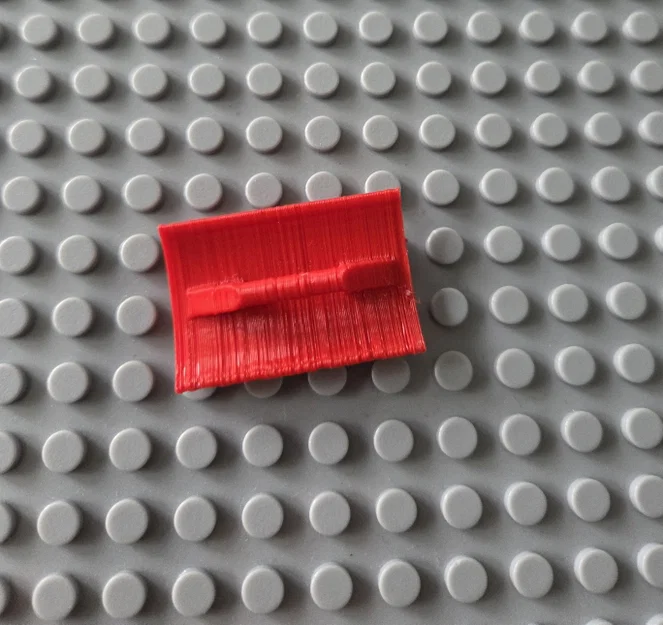 Khiên La Mã (Roman Scutum) dành cho LEGO minifigure có đinh stud - Image 2