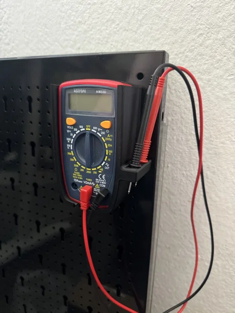 Giá treo đồng hồ đo điện AstroAI cho bảng treo dụng cụ (loại Euro Pegboard) - Image 2