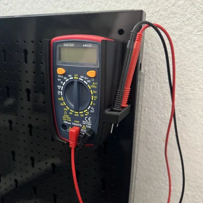 Giá treo đồng hồ đo điện AstroAI cho bảng treo dụng cụ (loại Euro Pegboard)