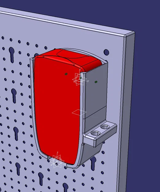 Giá treo đồng hồ đo điện AstroAI cho bảng treo dụng cụ (loại Euro Pegboard) - Image 3