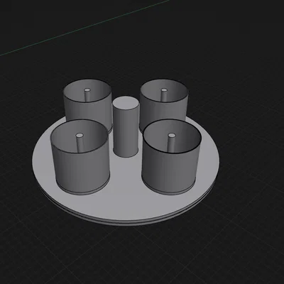 Giá đựng bút xoay đa năng - Mô hình 3D thông minh cho bàn làm việc