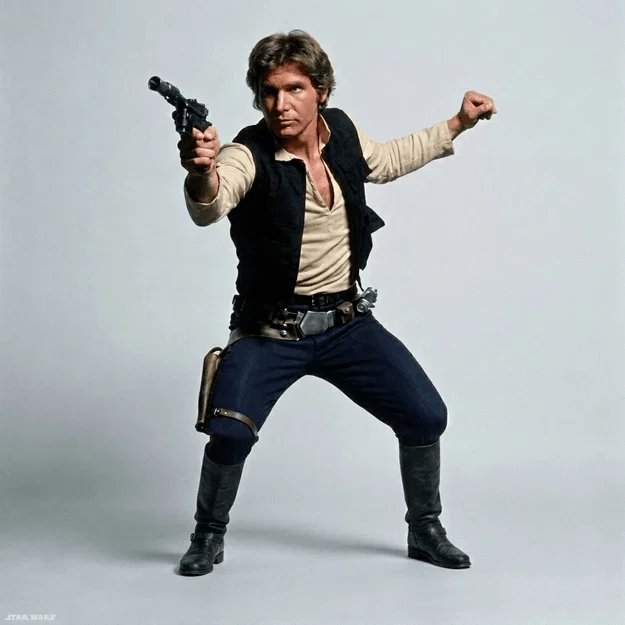 Mô hình Han Solo Star Wars 1977 in 3D cực chất cho fan - Image 1