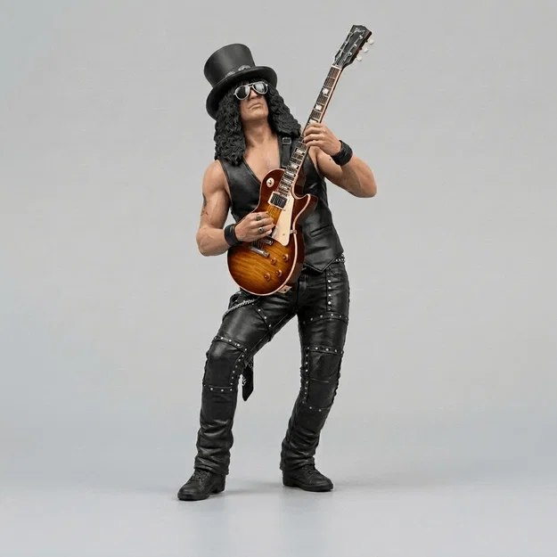Mô hình 3D Slash Guns N Roses November Rain 1991 ấn tượng - Image 1