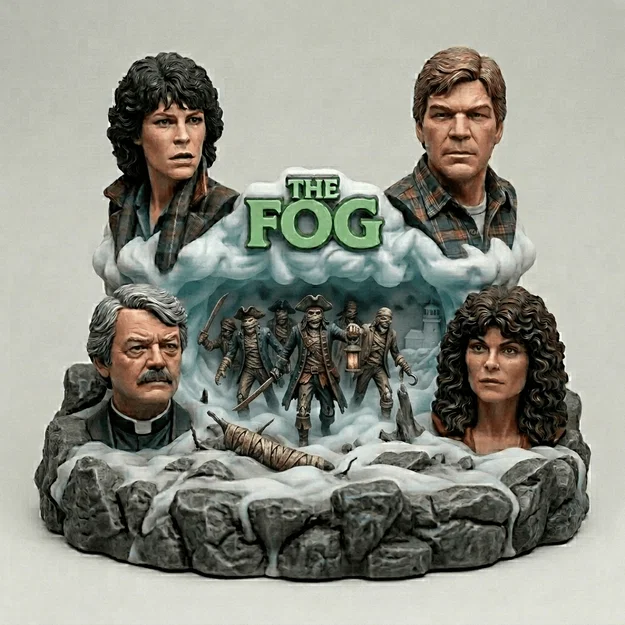Mô hình 3D The Fog (1980) - Tái hiện cảnh kinh điển ấn tượng - Image 1