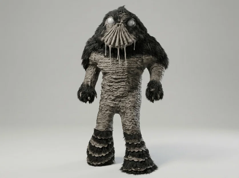 Mô hình 3D Mandrel từ Doctor Who (1979) chất lượng cao - Image 1