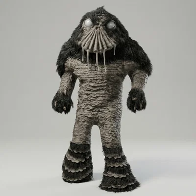 Mô hình 3D Mandrel từ Doctor Who (1979) chất lượng cao