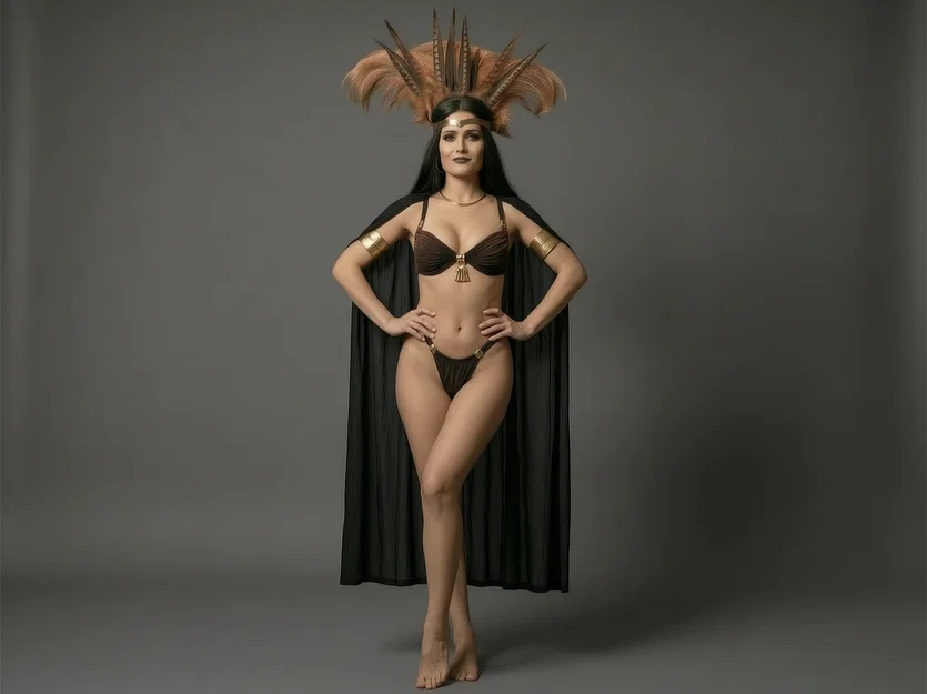 Mô hình 3D nhân vật Santanico Pandemonium (Salma Hayek) cực chất - Image 1