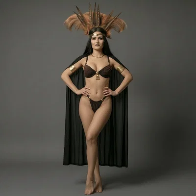 Mô hình 3D nhân vật Santanico Pandemonium (Salma Hayek) cực chất