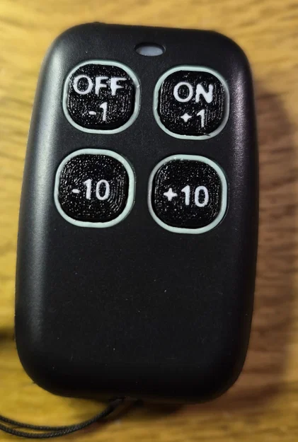 Bộ nút bấm có nhãn cho điều khiển từ xa 433 MHz (Nautinect) - Image 1