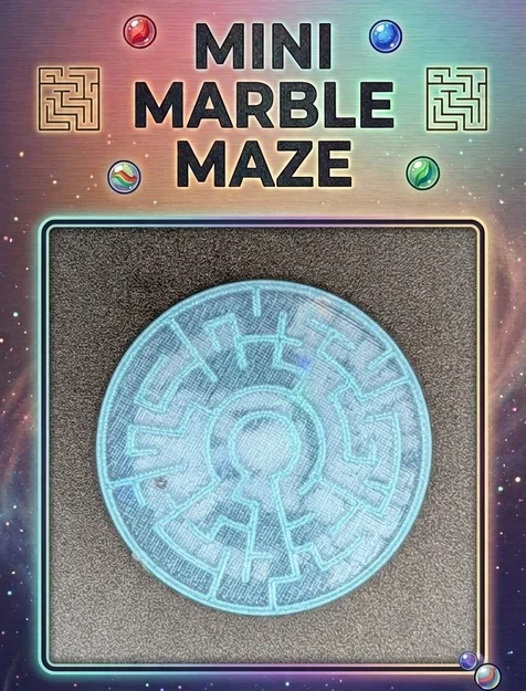 Mini Marble Maze Maker (Kích thước MakerChip!) - Image 1
