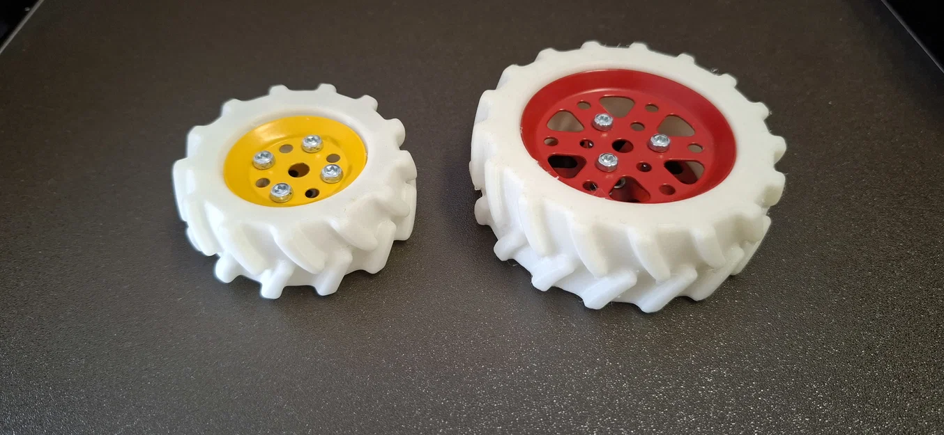 Bánh xe máy kéo in 3D cho bộ lắp ráp Merkur - Image 2