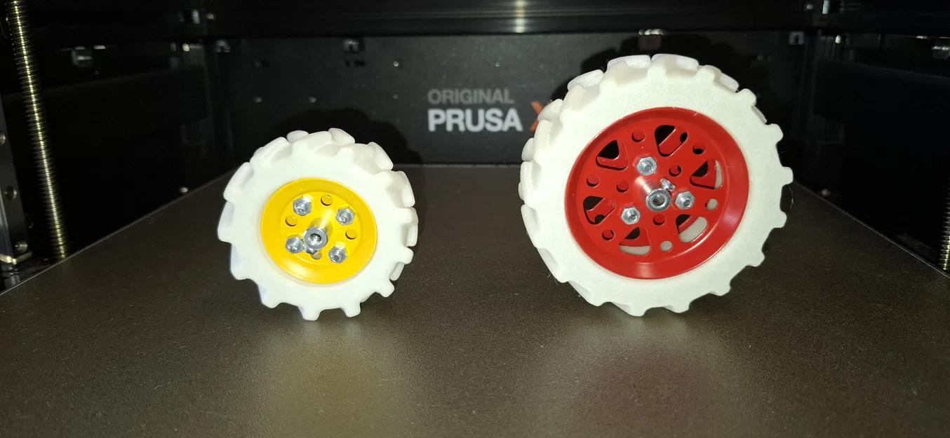 Bánh xe máy kéo in 3D cho bộ lắp ráp Merkur - Image 3