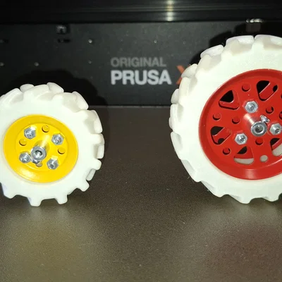 Bánh xe máy kéo in 3D cho bộ lắp ráp Merkur