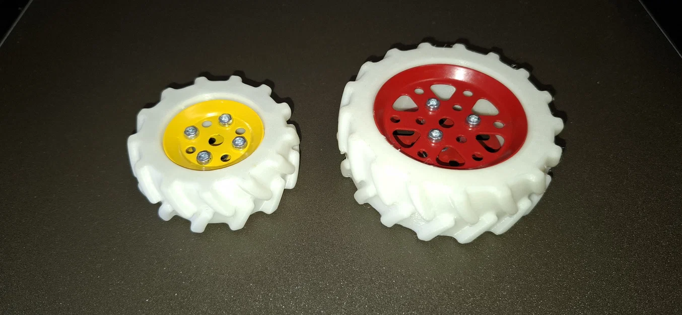 Bánh xe máy kéo in 3D cho bộ lắp ráp Merkur - Image 4