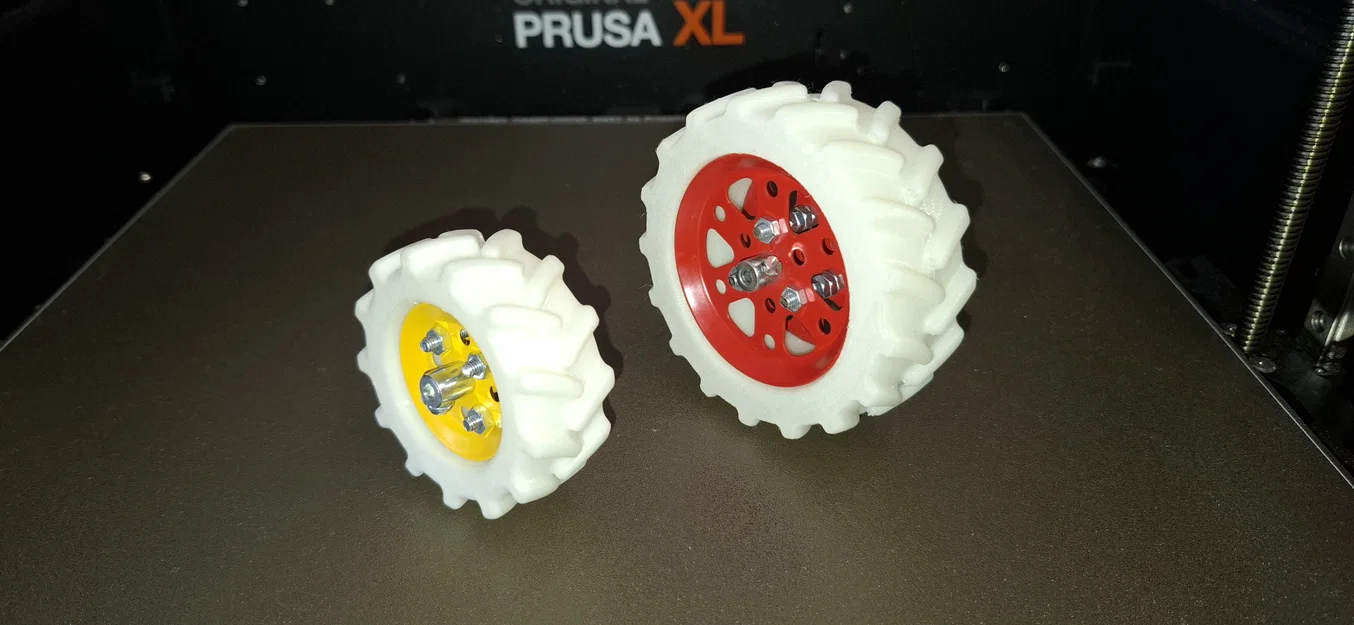 Bánh xe máy kéo in 3D cho bộ lắp ráp Merkur - Image 5