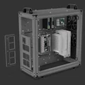 Vỏ hộp linh kiện điện tử Universal CNC cho Rat Rig V-Core 4_V2 - Thumbnail 1