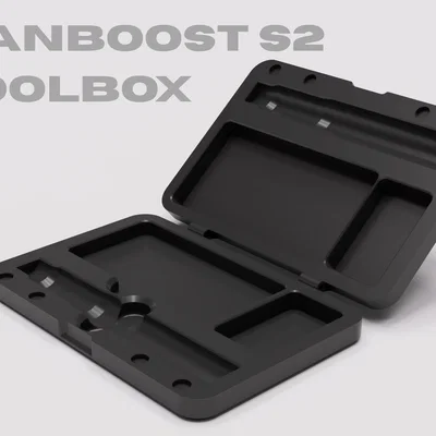 Hộp đựng máy mài Hanboost S2 — Nắp từ tính, bản lề chắc chắn, vừa khít hộp phụ kiện zin