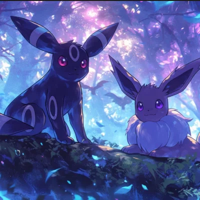 Mô hình Eevee 3D dễ thương trang trí bàn làm việc