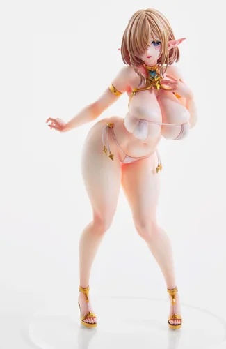 Mô hình 3D nhân vật nữ mặc Bikini quyến rũ 1