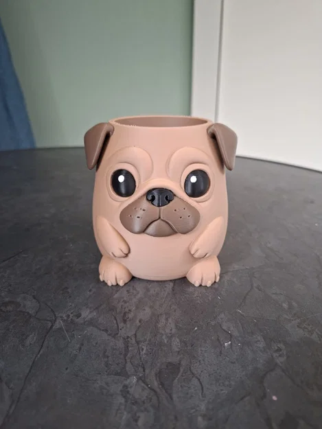 Ống đựng bút Pug Pal siêu đáng yêu - Image 2