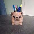 Ống đựng bút Pug Pal siêu đáng yêu - Thumbnail 4