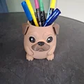 Ống đựng bút Pug Pal siêu đáng yêu - Thumbnail 6