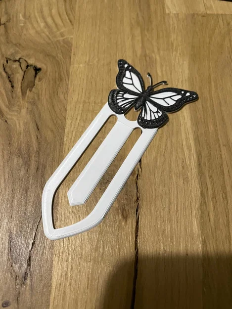 Kẹp sách hình cánh bướm (Butterfly Bookmark) in 3D đẹp mắt - Image 1