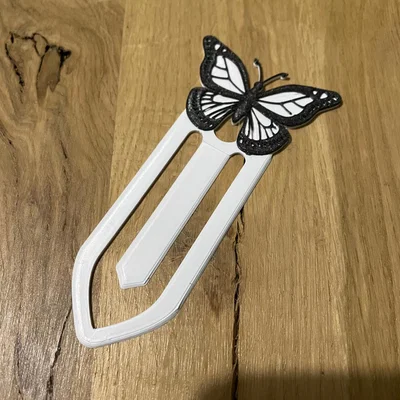Kẹp sách hình cánh bướm (Butterfly Bookmark) in 3D đẹp mắt