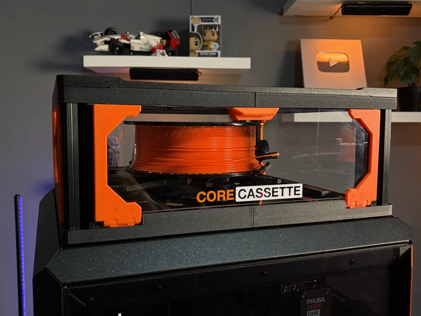 Core Cassette (Giá đỡ cuộn nhựa trượt gắn trên máy, tận dụng linh kiện nâng cấp MK4S lên CoreOne) - Image 1