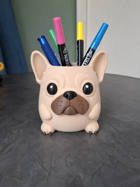 Ống cắm bút Frenchie Buddy - Image 1