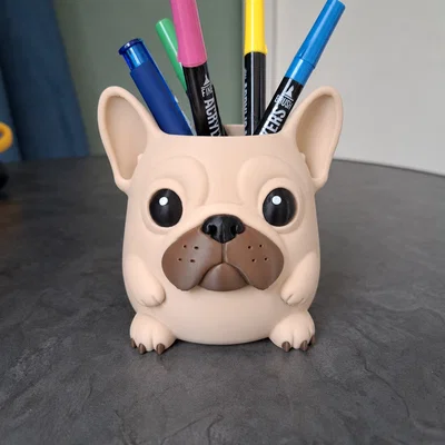 Ống cắm bút Frenchie Buddy
