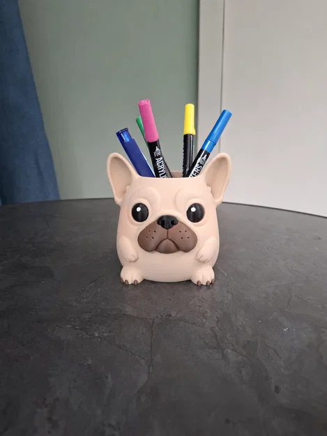 Ống cắm bút Frenchie Buddy - Image 3
