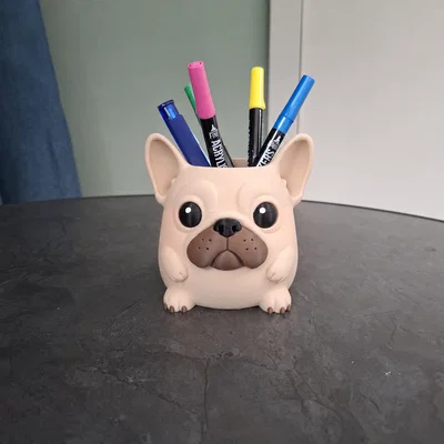 Ống cắm bút Frenchie Buddy