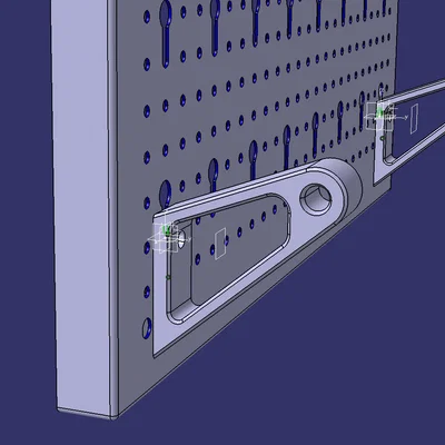 Giá treo kìm cho bảng pegboard (EURO)