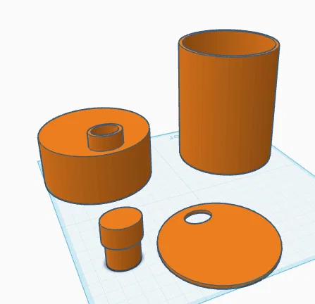 Mô hình cốc in 3D có nắp đậy thông minh tiện dụng - Image 1