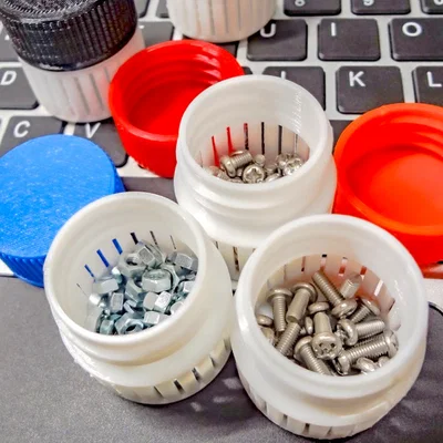 Hũ đựng đồ dùng nắp chai PET - Screw Cap Container