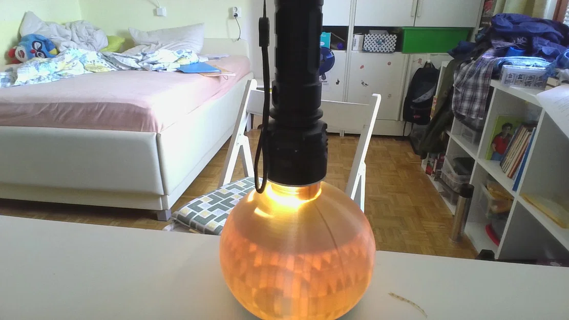 Bình hoa phát sáng Glowing Vase - Thiết kế 3D độc đáo cho không gian - Image 1