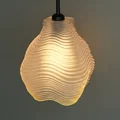 Chụp Đèn Thả Ripple Bloom - Thiết Kế Gợn Sóng Hiện Đại - Thumbnail 1