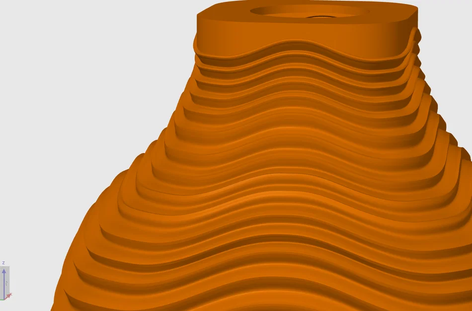 Chụp Đèn Thả Ripple Bloom - Thiết Kế Gợn Sóng Hiện Đại - Image 2